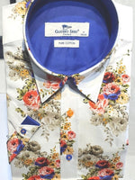 WHITE ROSE SHORT SLEEVE SHIRT