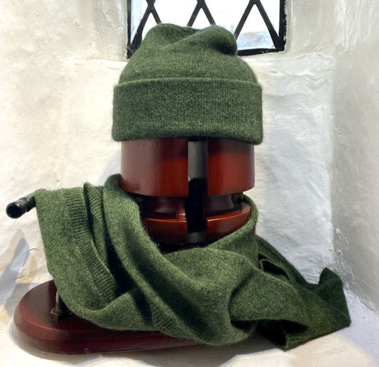 JUNGLE GREEN BEANIE HAT