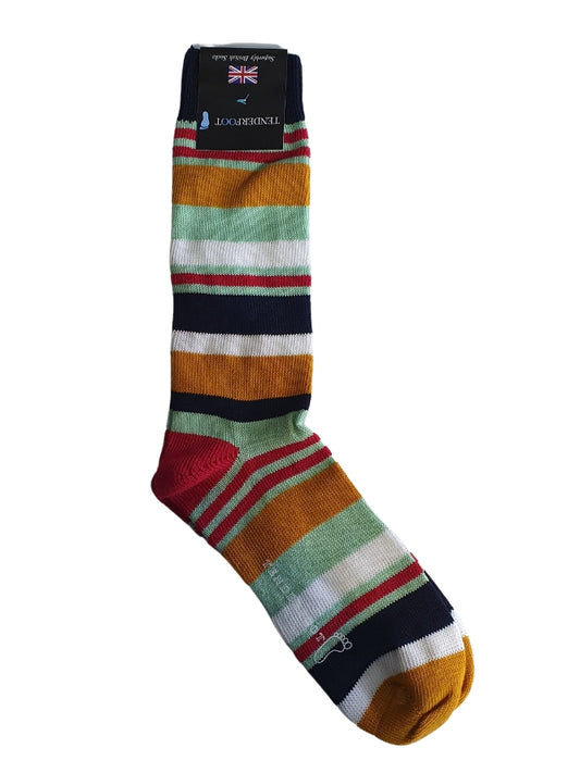 Octane Infinite Striped Socks