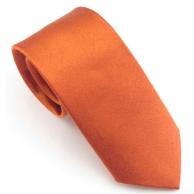 Orange Soho Tie