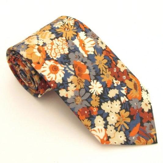 Orange Thorpe Tie