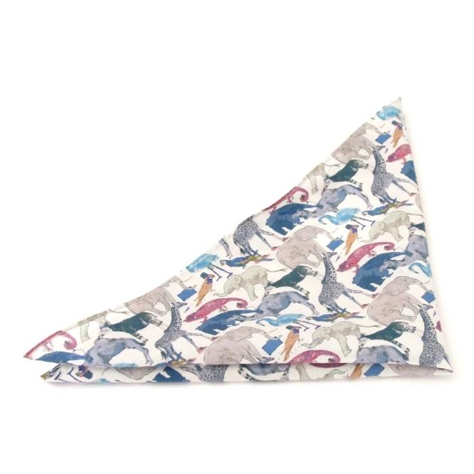 Queue For The Zoo Handkerchief