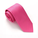 Cerise Silk Tie