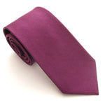 Plum Silk Tie