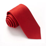 Red Silk Tie