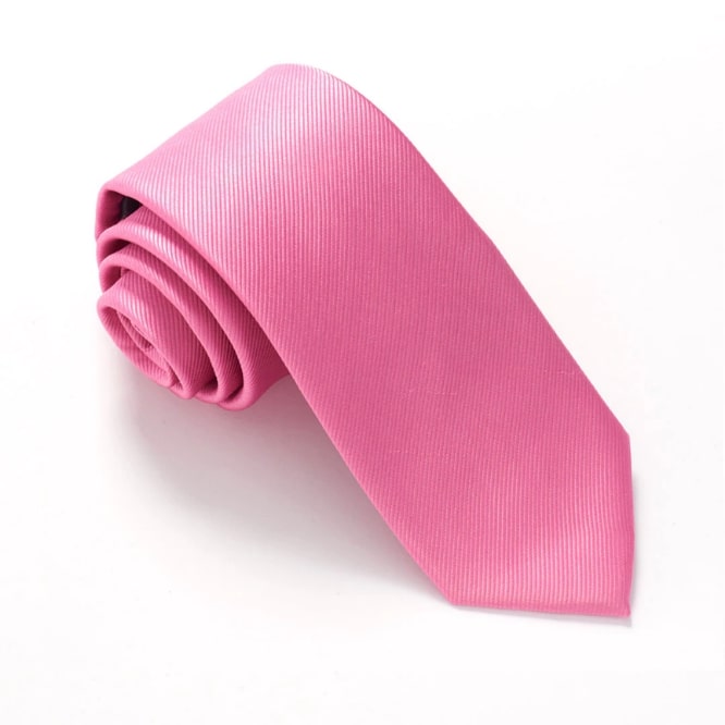 Rose Pink Silk Tie