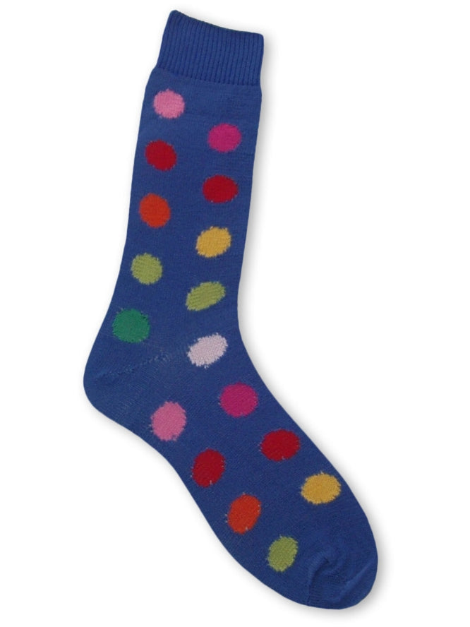 Royal Blue Smartie Socks