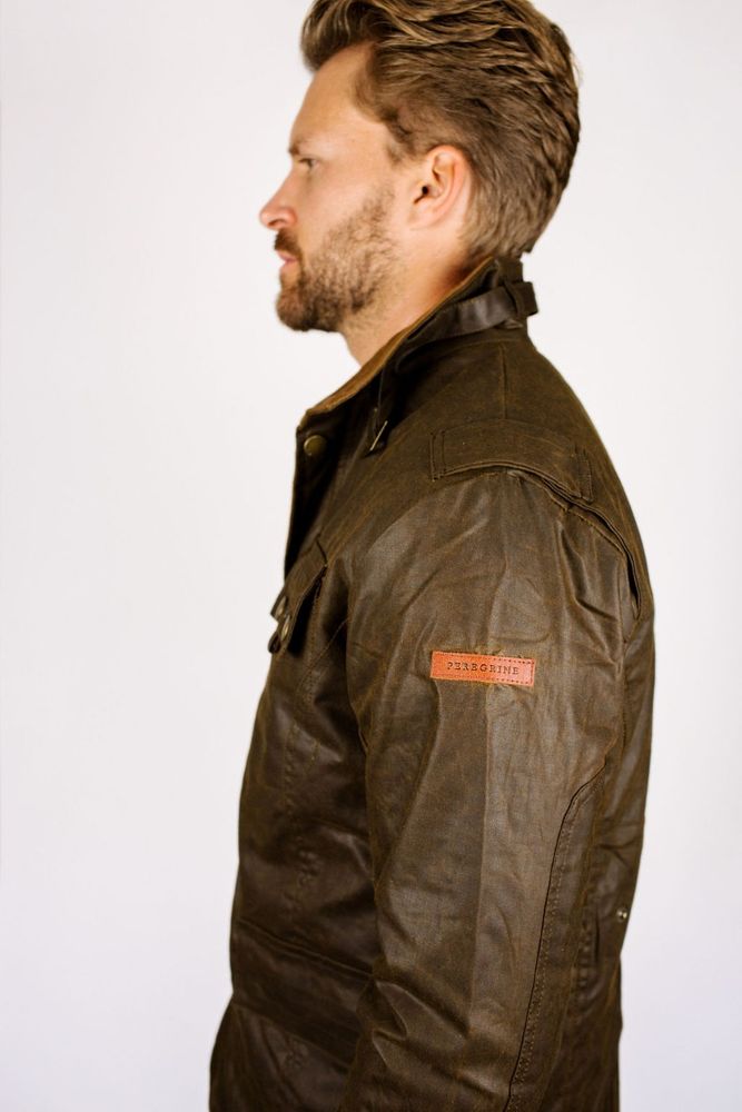 Mens Brown Wax Jacket